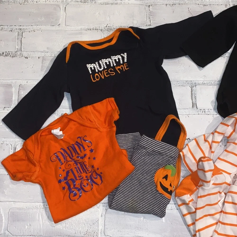 Baby Halloween 6m gender neutral bundle